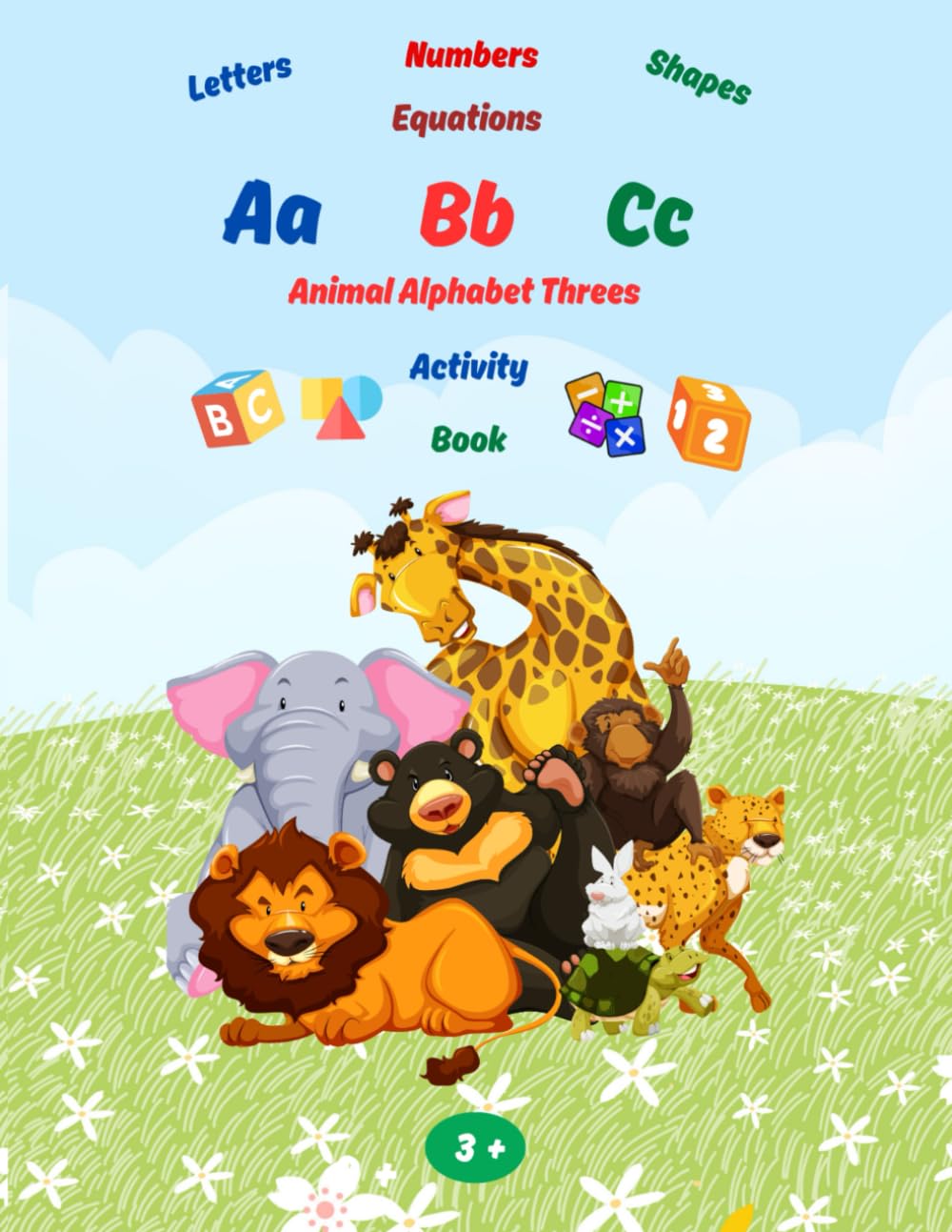 ABC Animal Alphabet Threes Activity Book